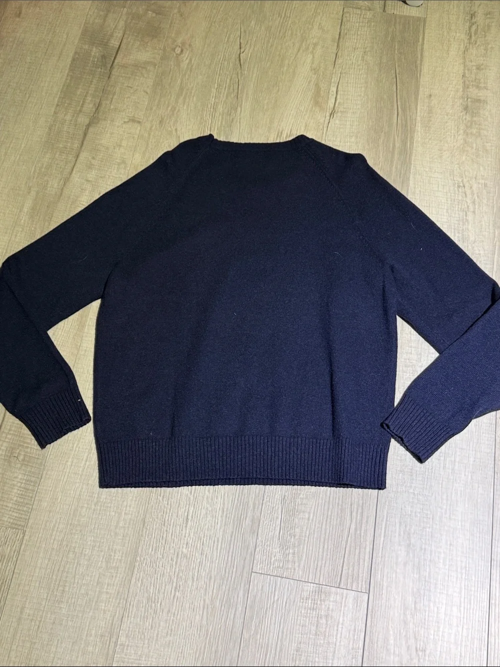J. Crew Factory Men's Navy Crewneck Sweater